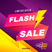 Flash Sale Poster Template | PosterMyWall