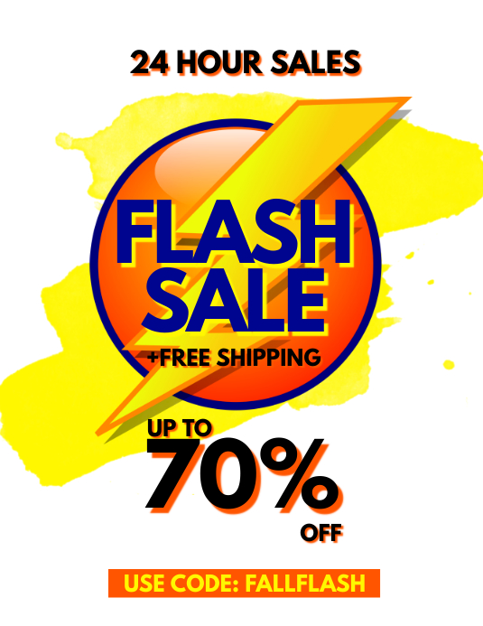 Flash Sale Flyer Template PosterMyWall