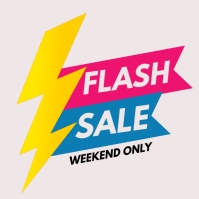 FLASH SALE 40 % OFF TEMPLATE | PosterMyWall
