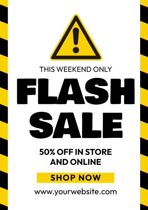 Flash Sold Out Sign Copy of Flash Sale Sign | PosterMyWall