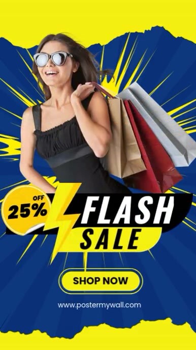 Copy of flash sale template | PosterMyWall