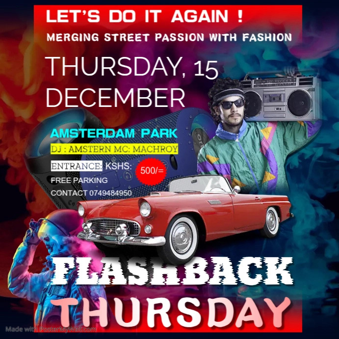 Flashback Thursday Template | PosterMyWall
