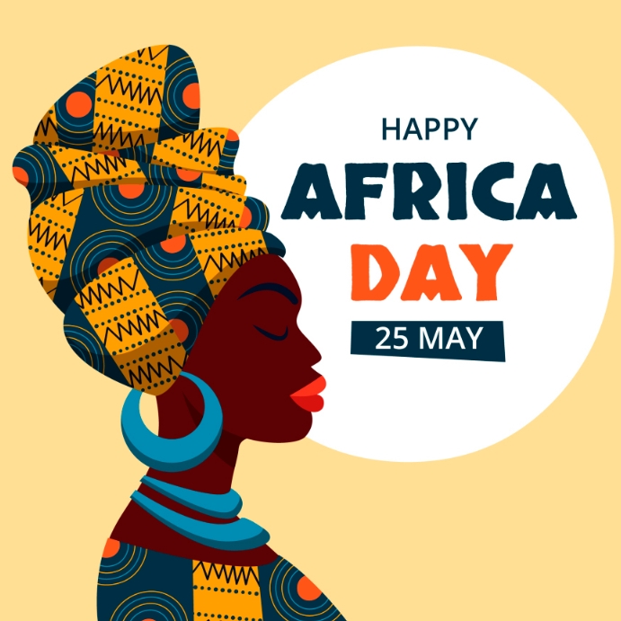 Flat African Pattern Deaign Template PosterMyWall