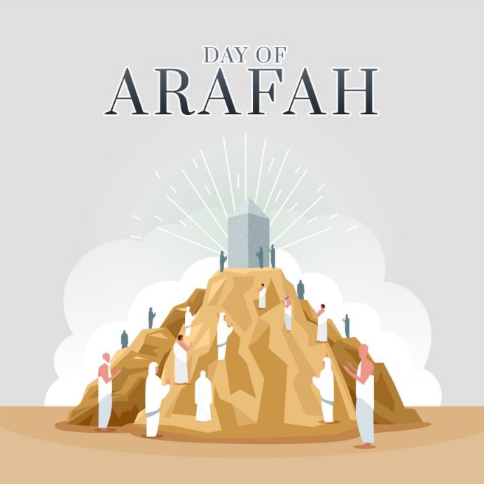 Plantilla de Flat day arafah illustration | PosterMyWall