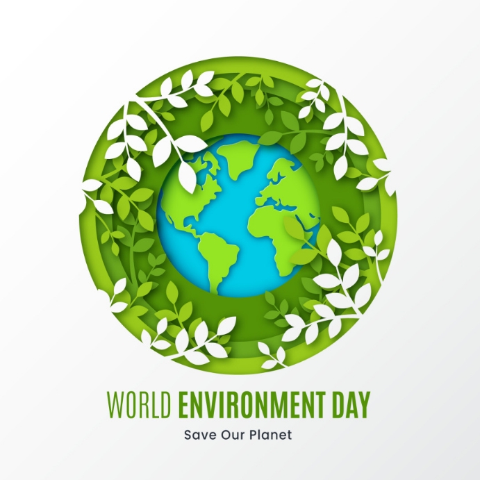 Design Theme Save Environment Flat-design-save Template | PosterMyWall