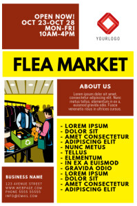 820 Flea Market Customizable Design Templates Postermywall