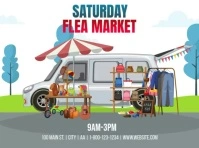 Flea Market Yard Sign Tanda Halaman template