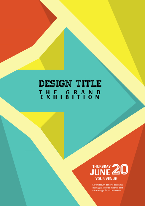 FLIER DESIGN TEMPLATE A4