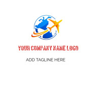 Flight logo template