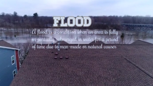 Flood video Template YouTube-Miniaturansicht