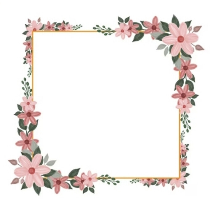 Flora frame template design | PosterMyWall