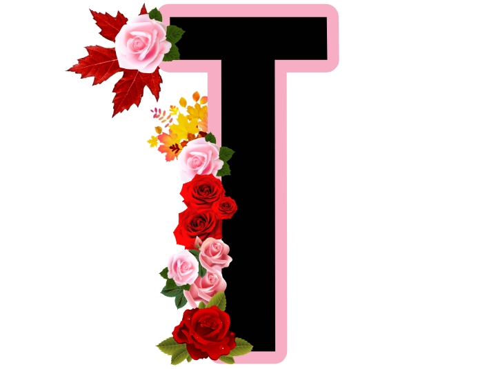 Metter T Letter T Design Template