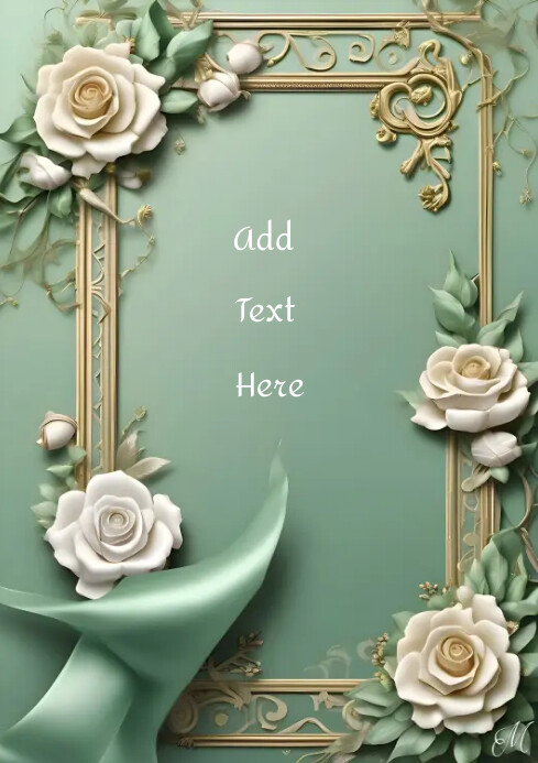 Floral Design Template PosterMyWall