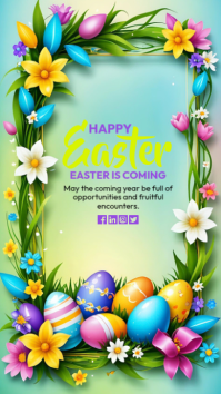 Easter Celebration Instagram Story Template
