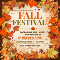 Amarillo Fall Festival Message Instagram Template