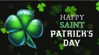 Floral Happy Saint Patrick's Day Animation Digital Display (16:9) template