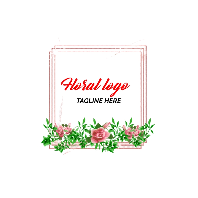 floral logo, flower logo, free floral flower Template | PosterMyWall