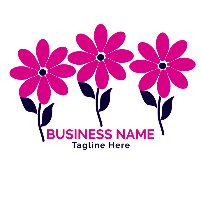 floral logo, flower logo, free floral flower Template | PosterMyWall