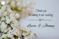 Floral Modern Minimal Wedding Souvenir Label Or Others Wedding Things  Label Etichetta template
