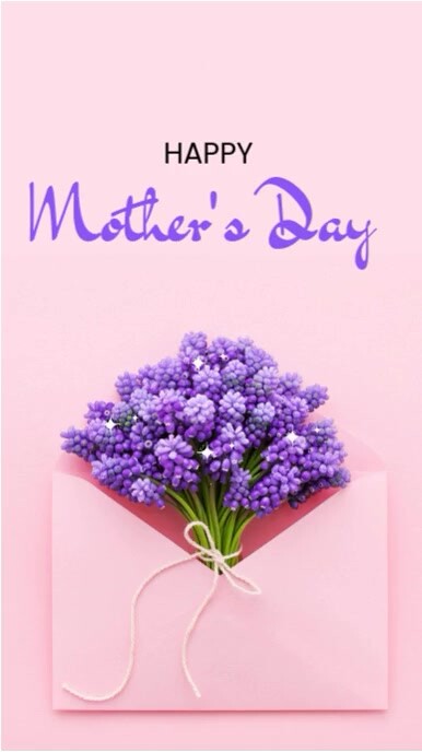 Floral Mother's Day Flyer  Instagram Story template