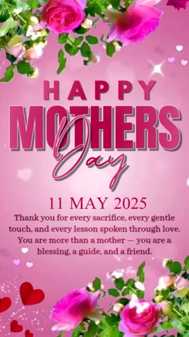 Floral Mothers Day Instagram Story template