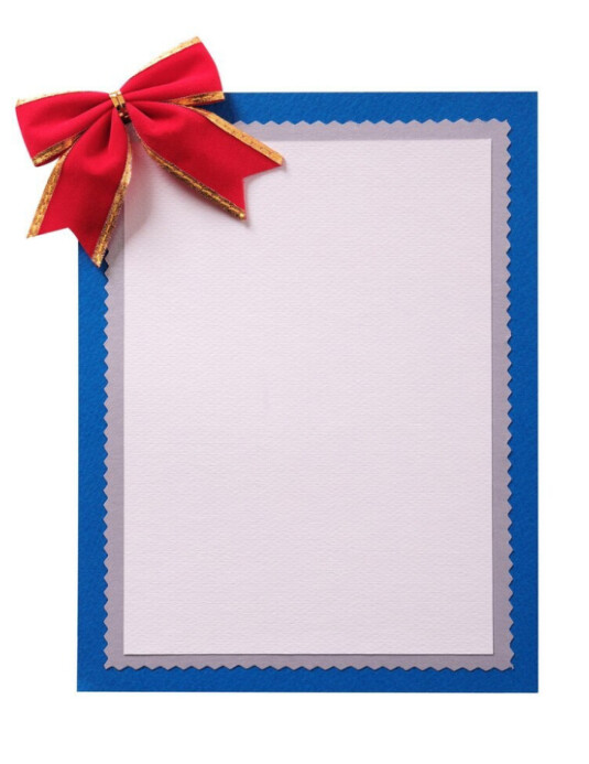 floral photo frame template Flyer (US Letter)