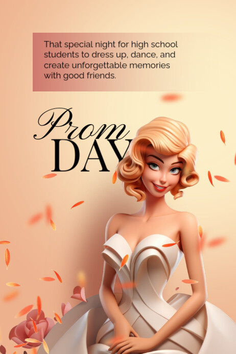 Copy of Floral Prom Day Poster | PosterMyWall