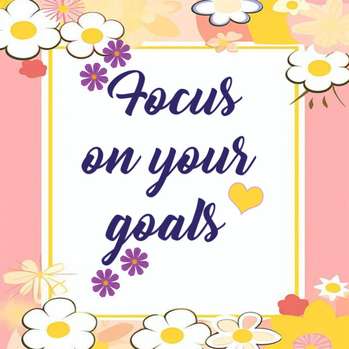Floral Quotes  Instagram Post template