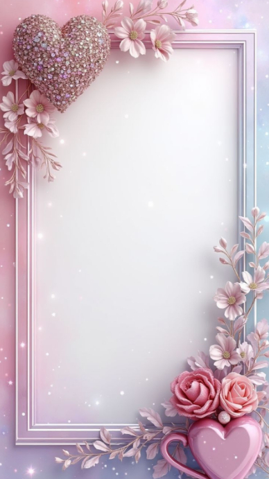 Floral Romance Frame Instagram Story Template | PosterMyWall