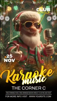 Cokelat Karaoke Music Event Instagram-verhaal Template