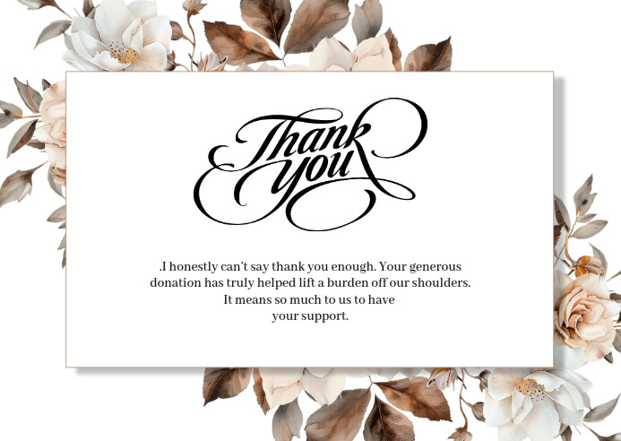 Thank You Greeting Cards 5″ X 7″ - Bulk And Wholesale - Fine Cardstock - View #9