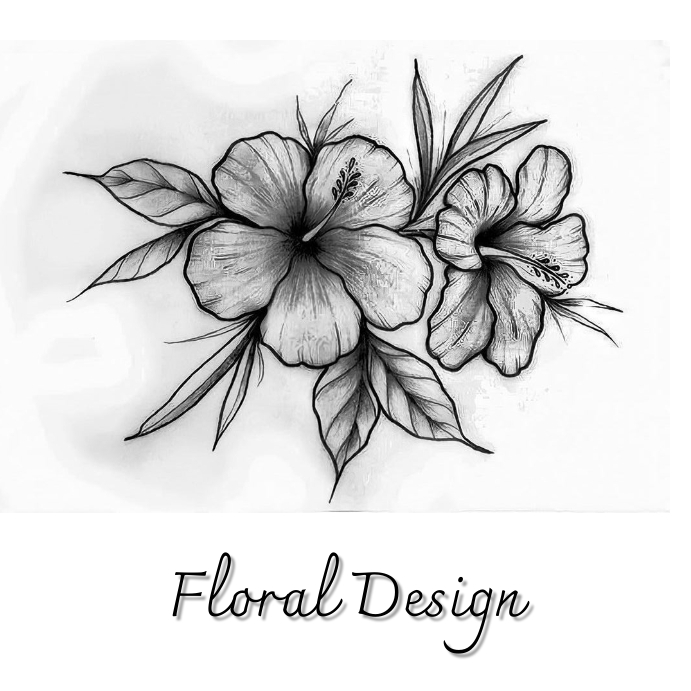 Floral tattoo template | postermywall