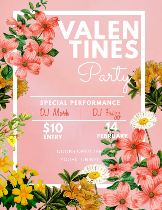 Customize 3 520 Valentine S Templates Postermywall Customize 3 520 Valentine S Templates Postermywall
