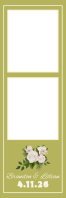 Biały Wedding Announcement Banner 2' × 6' Template