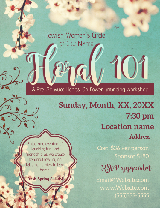 花101模板 Postermywall