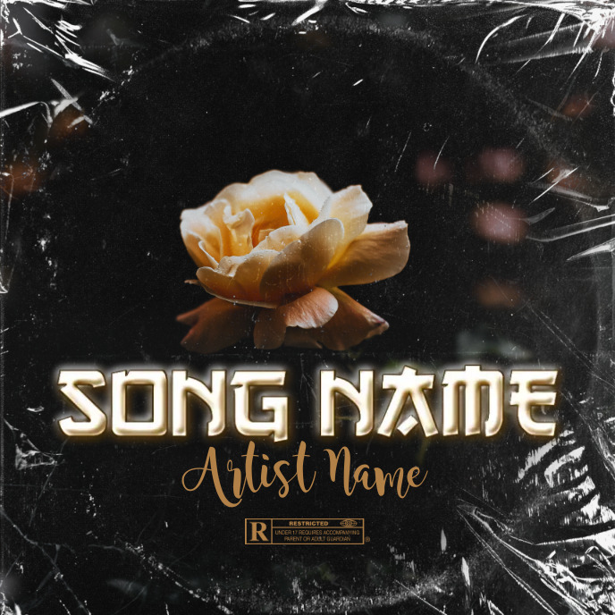 flower Album Cover music trap mixtape rap Template | PosterMyWall