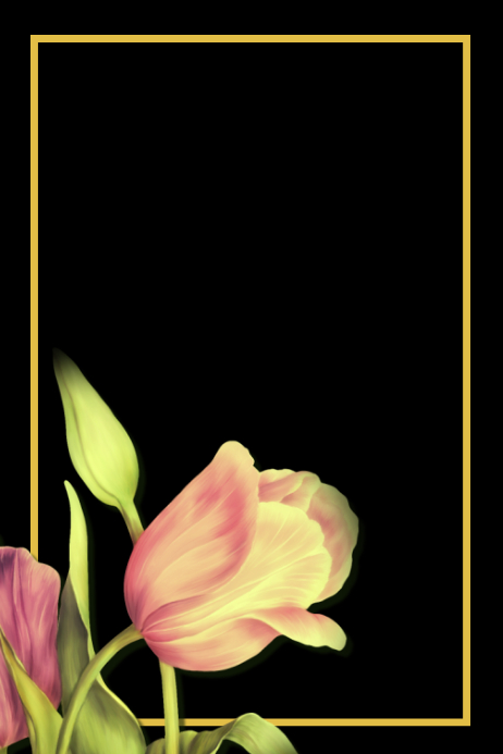 flower background, frame flower, background Poster template