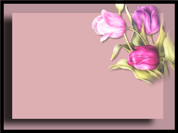 flower background, frame flower, background Presentation template