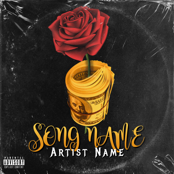 784 Rapper Cover flower money Album Cover trap mixtape rap Template | PosterMyWall