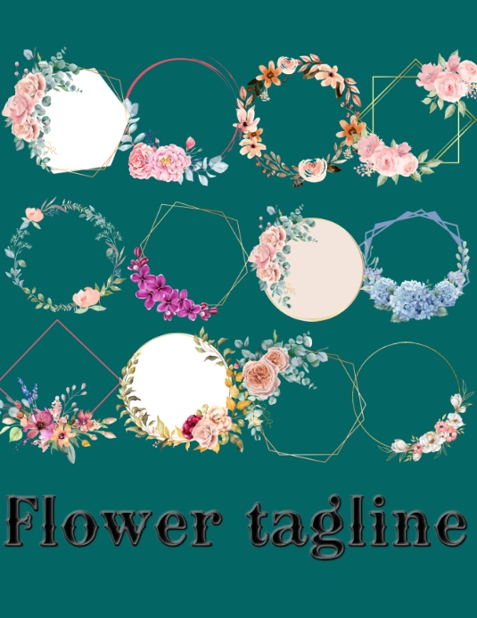 Flower poster Template | PosterMyWall