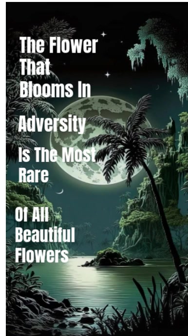 Plantilla de Flower quote Design template | PosterMyWall