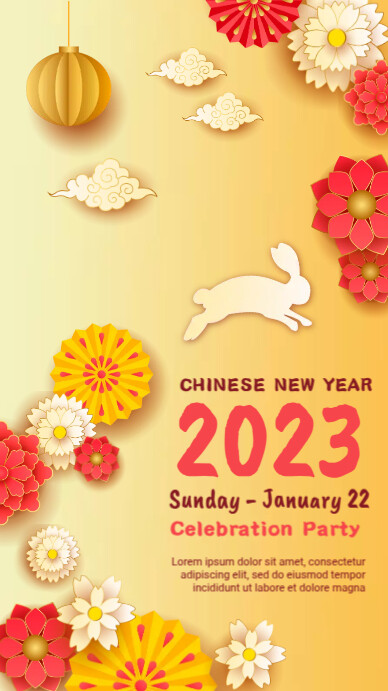 Copy of Flower Rabbit Poster | PosterMyWall