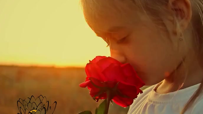 Flower Smell YouTube Thumbnail template