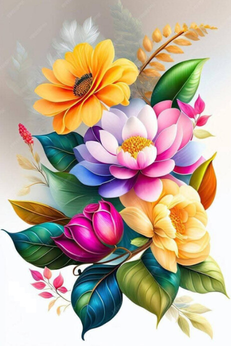 Flowers design Template | PosterMyWall