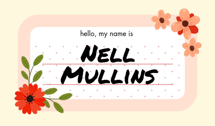 Free Online Name Tag Maker | PosterMyWall free-online-name-tag-maker-postermywall