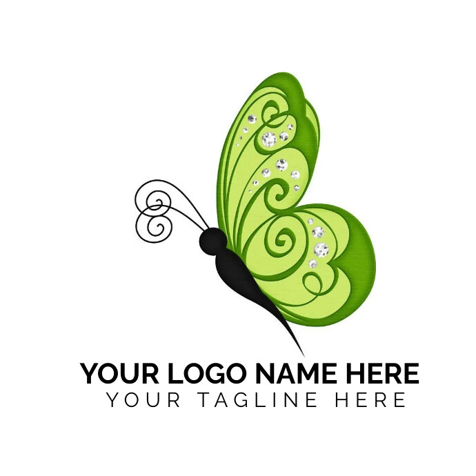 fly logo Logotyp template