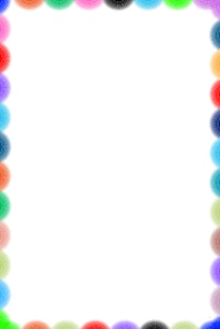 Flyer Border Design with Colour Poster template