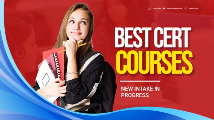 Modèle Certification Courses | PosterMyWall