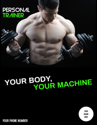 Personal Trainer Ad Flyer Template | PosterMyWall