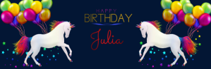 flyer template happy birthday Email Header